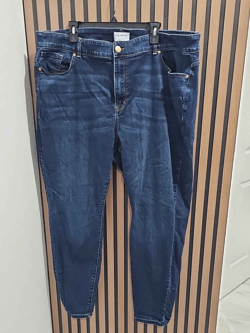 Lane Bryant Womens Curvy Fit High-rise Skinny Jeans Size 28 Large